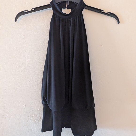 Express,  Black Sexy Back Top in Medium Size - Picture 1 of 9